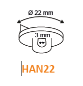 Ceiling Hanger Plastic Hooks Adhesive Base HAN0 HAN1 HAN2 HAN3 HAN4