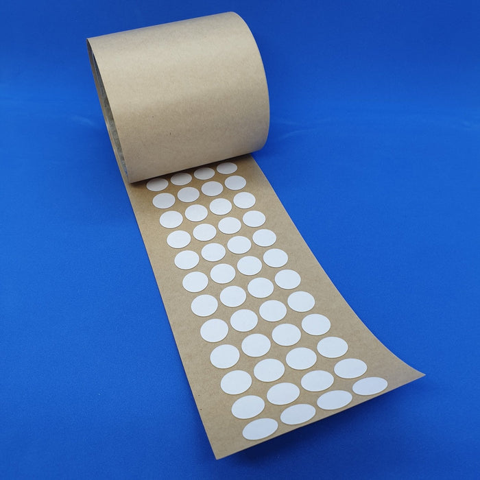 Double Sided Transparent Removable Adhesive Gel Dots on Reel FOA4/RT15 - Hang and Display