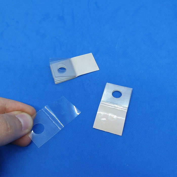 Self Adhesive Hang Tabs Round Hole FlexiPad REF-1011 - Hang and Display
