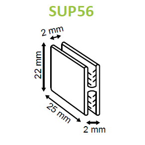 SuperGrip H Grip Panel Joiner SUP55 SUP56 - Hang and Display