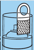 Self Adhesive Hang Tabs Round Hole on Reel BLI174