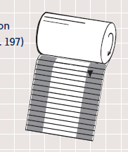 Self Adhesive Hang Tabs Flexi Handle REF-1005