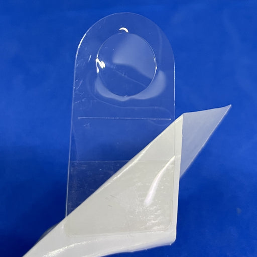 Self Adhesive Hang Tabs Round Hole on Reel BLI443