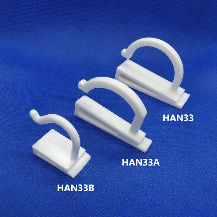 Plastic Hanging Shelf Hook For Cardboard Displays and Shelves
