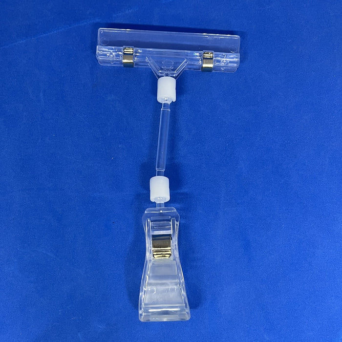 POS Ticket and Sign Holder with Claw Grip and Wide Card Holder HP008