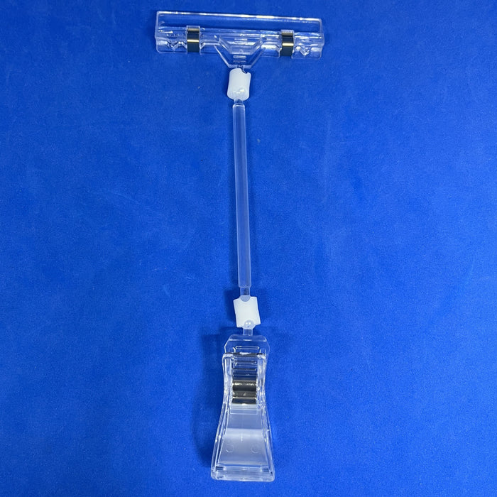 POS Ticket and Sign Holder with Claw Grip and Wide Card Holder HP008