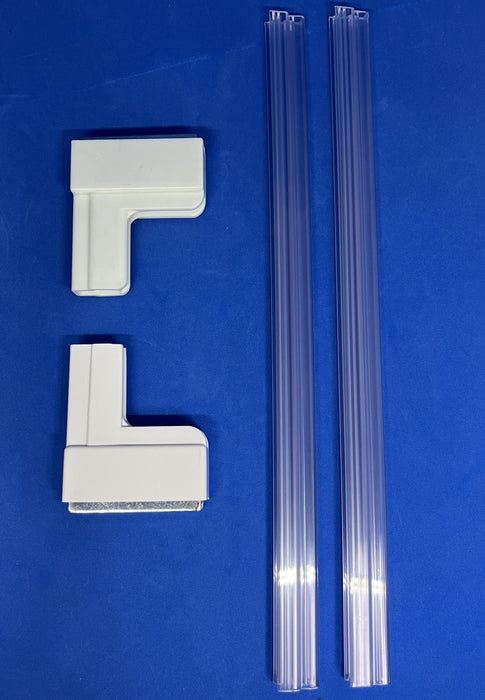 Magnetic Base with Channel Banner and Sign Holder RAZ2 RAZ4