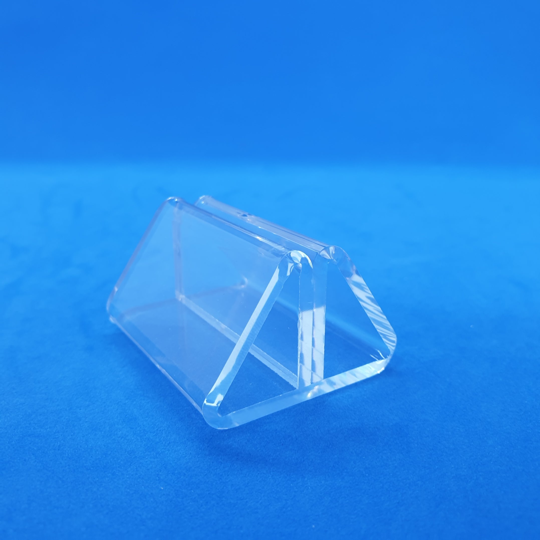 Plastic Rcounter Freestanding Acrylic Counter Top Sign and Ticket Holder — Hang and Display