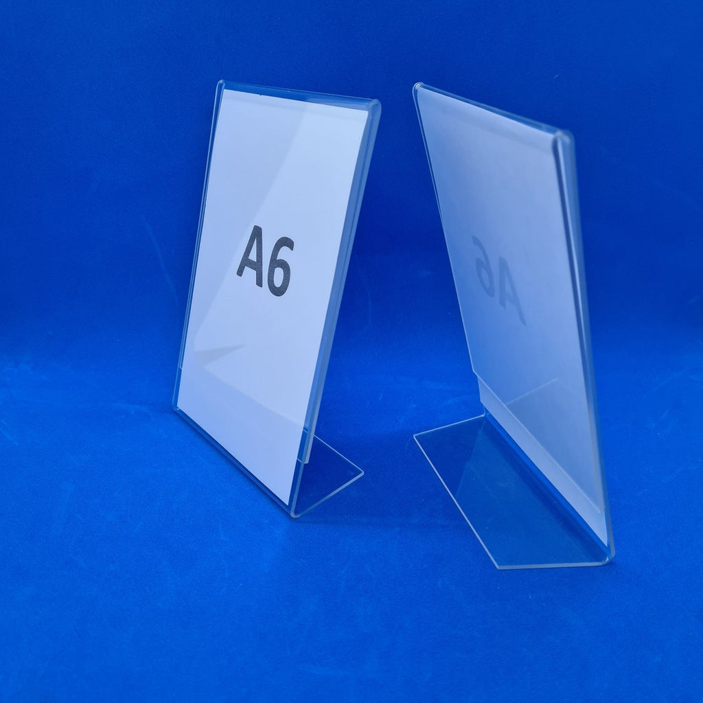 Acrylic Sign Holders — Hang and Display