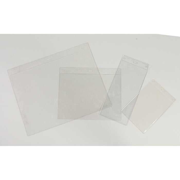 Clear PVC Pockets and Sleeves POC1 - Hang and Display