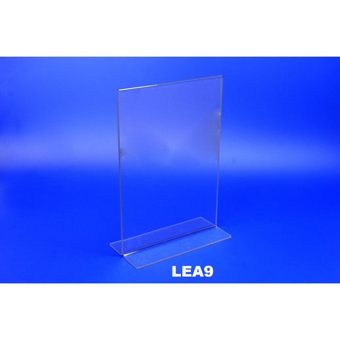 Acrylic Double Sided Sign Holder & Menu Stand LEA9 - Hang and Display