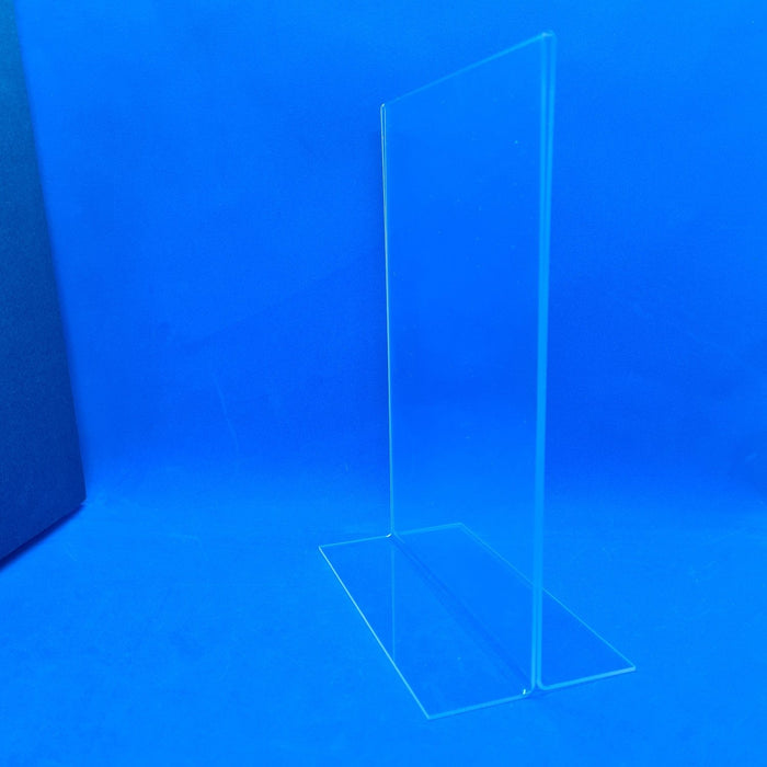 Double Sided Clear Counter Top Sign Holder & Menu Stand A5