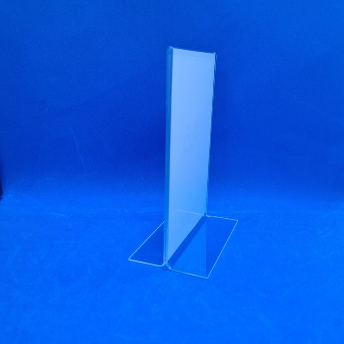 Double Sided Clear Counter Top Sign Holder & Menu Stand A6