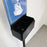 Hand Sanitizer Station Sanitiser Holder Floor Stand with A4 Sign and Acrylic Tray-Sanitizer Stand-Hang and Display