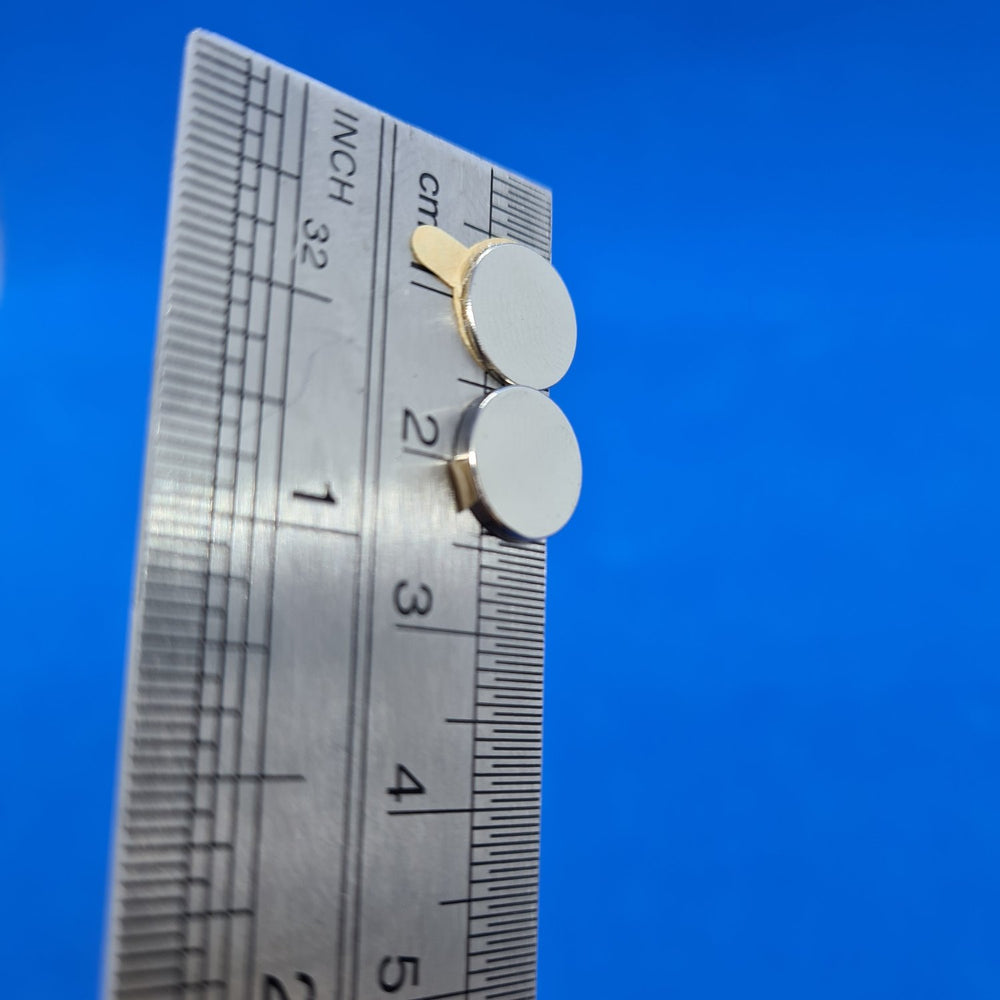 Magnetic Disk 9.5mm Round Button with Adhesive