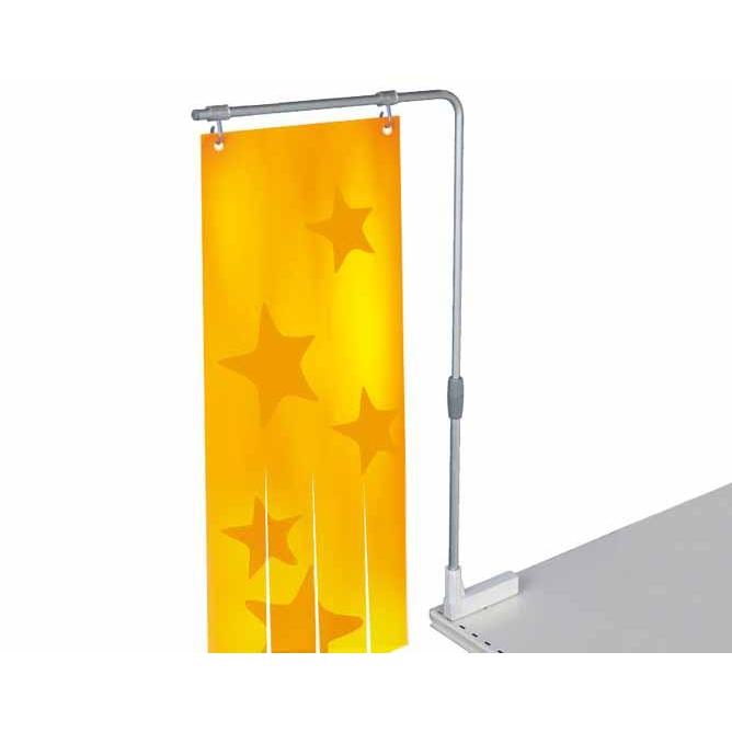 Magnetic Base Raised Telescopic Banner and Sign Holder BAN21