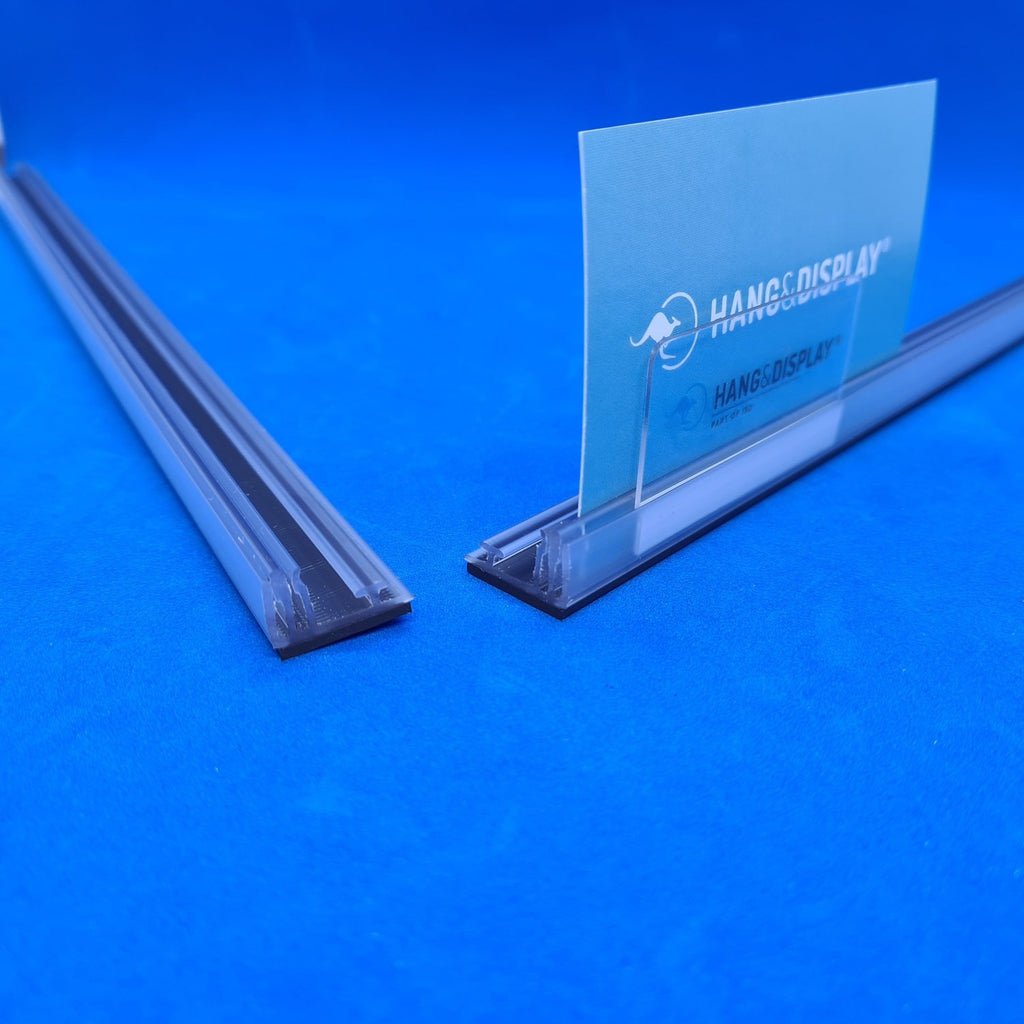 Shelf Rails and Stoppers — Hang and Display