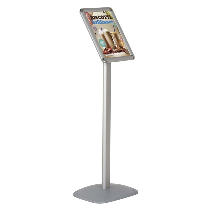 Menuboard Sign Holder Stand with Rotating Snap Frame
