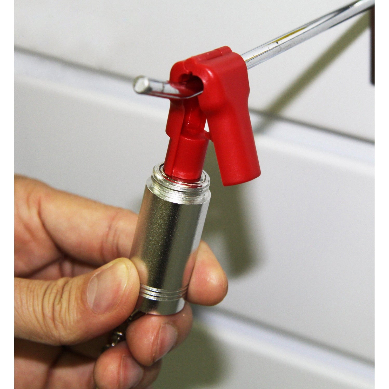 Merchandising Hook Security Lock PEG300 — Hang and Display