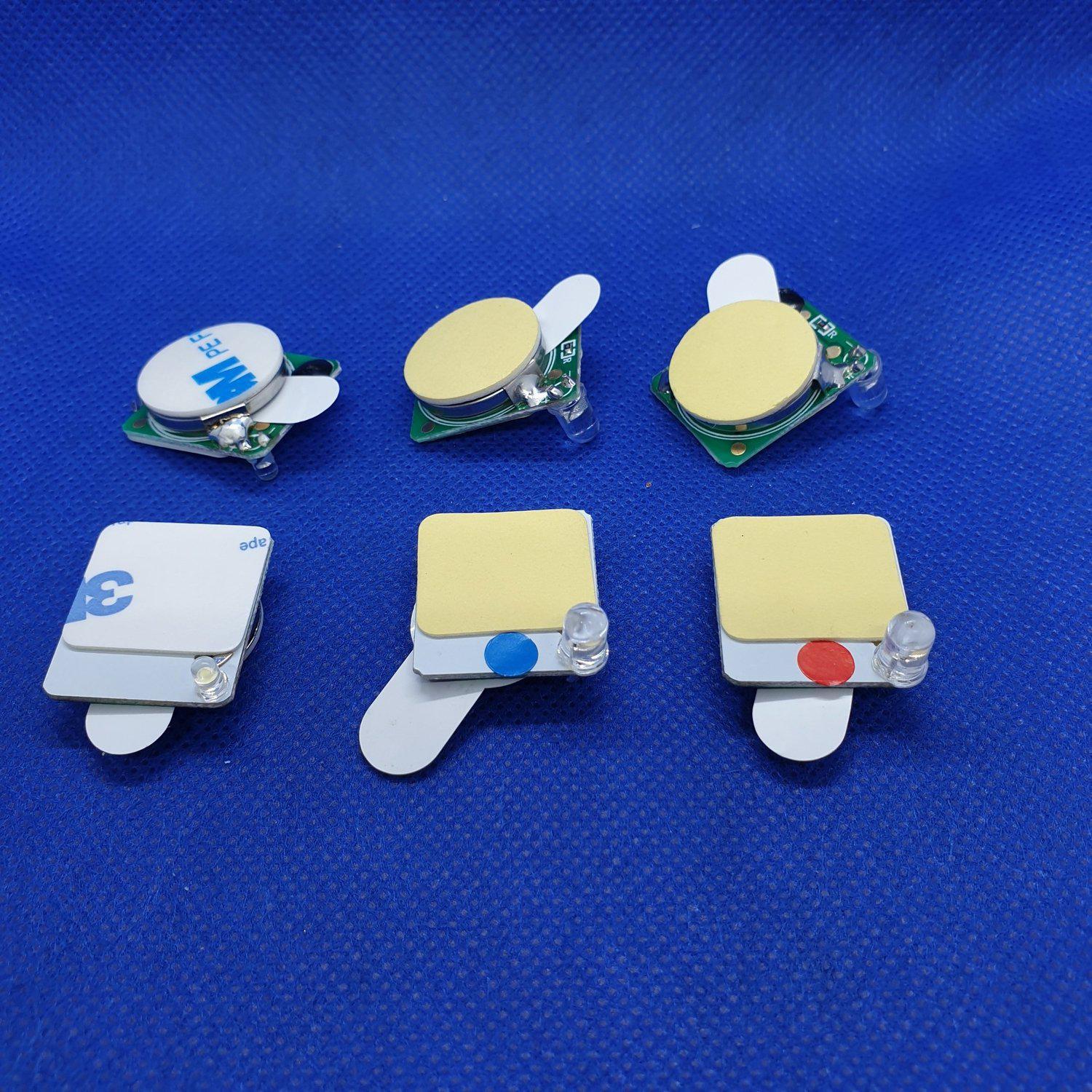 Mini Blinking Led Lights Mini LED Flashing Light with Battery and Adhesive Tape LED1 — Hang and ...