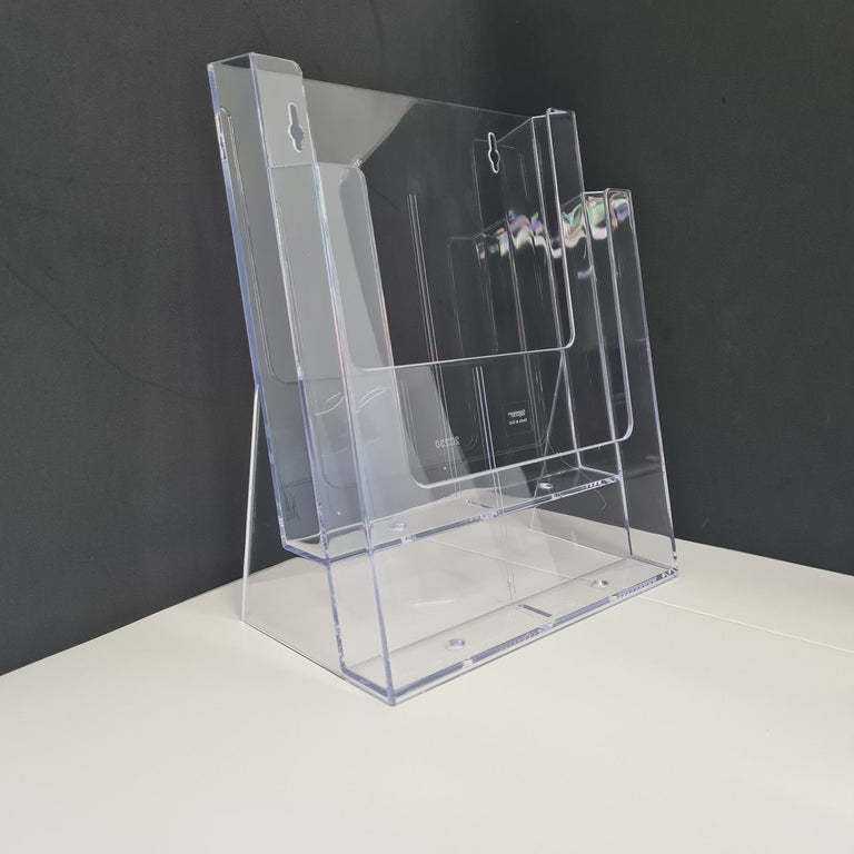 Polystyrene Brochure Stand Vitadisplays Table Leaflet Stand/Leaflet ...