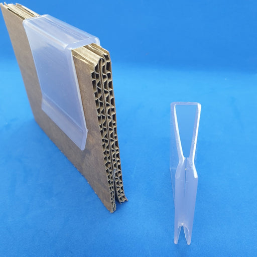 Pallet Display Clip Cardboard Joiner 4mm to 9mm Capacity COR2-Corrugated Cardboard Display Accessories-Hang and Display
