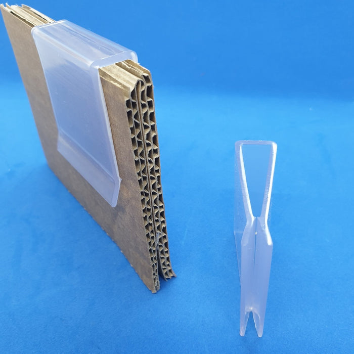 Pallet Display Clip Cardboard Joiner 4mm to 9mm Capacity COR2-Corrugated Cardboard Display Accessories-Hang and Display