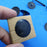Push Snap Ratchet Plastic Rivet Pin Black DIS19-Screws, Ratchets and Rivets-Hang and Display