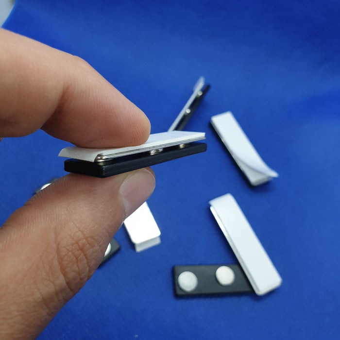 Rectangle Adhesive Magnetic Button Set MAG8 — Hang and Display