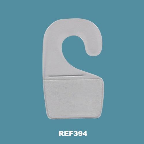 Self Adhesive Hang Tabs with Open Hook on Reel REF-394-Hang Tabs-Hang and Display