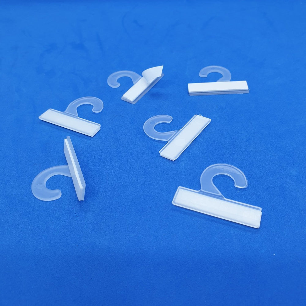 Self Adhesive Injection Moulded 36mm Hanging Hook with Foam Tape