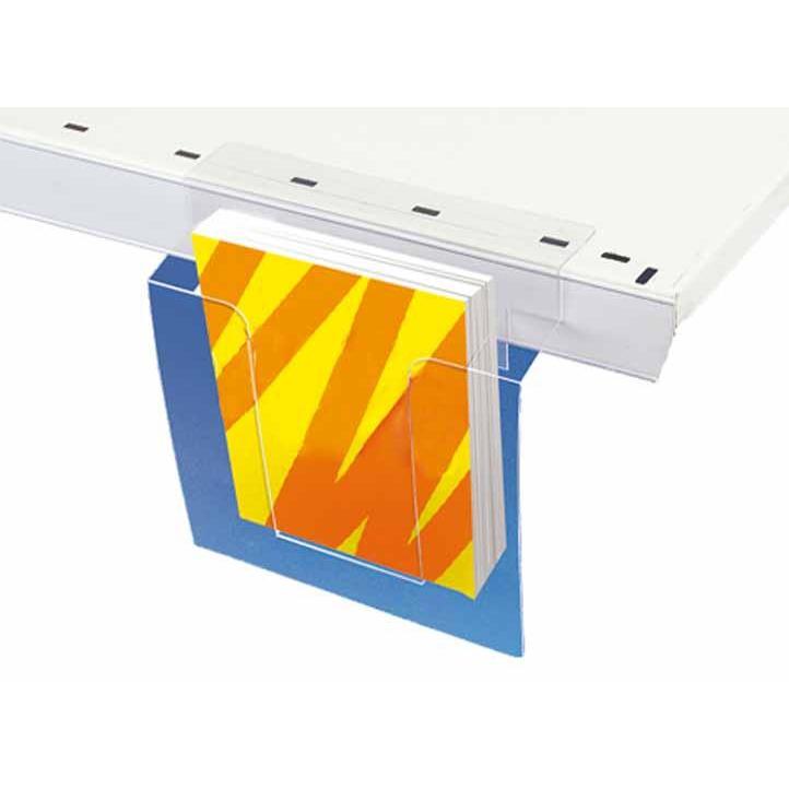 Shelf Mounted Leaflet Dispenser Shelf Talker with Adhesive