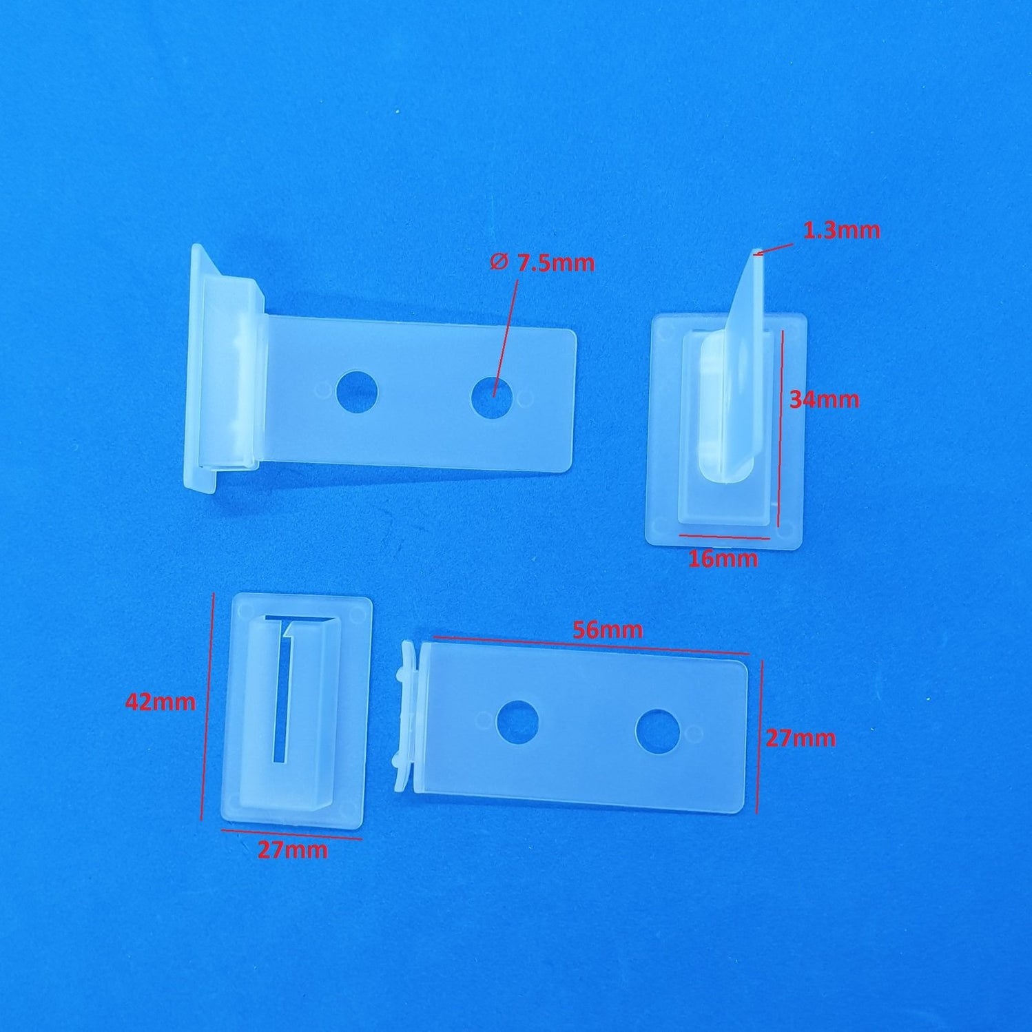 Small Corro Shelf Support Clip for Corrugated Cardboard Displays COR21 ...