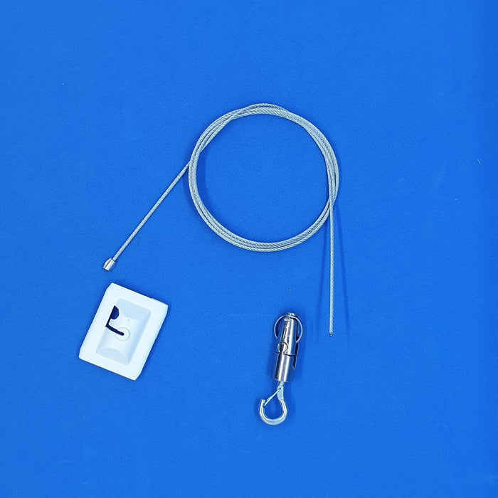 Steel Wire Hanging System Ceiling Clip with Adjustable Snap Hook