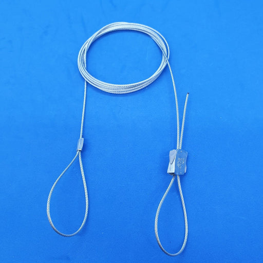 Steel Wire Hanging System Looped End with Gripple Fastener-Ceiling Hanging Accessories-Hang and Display
