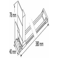 Stock Pusher Shelf Mounted Spring Loaded Pushing System — Hang and Display