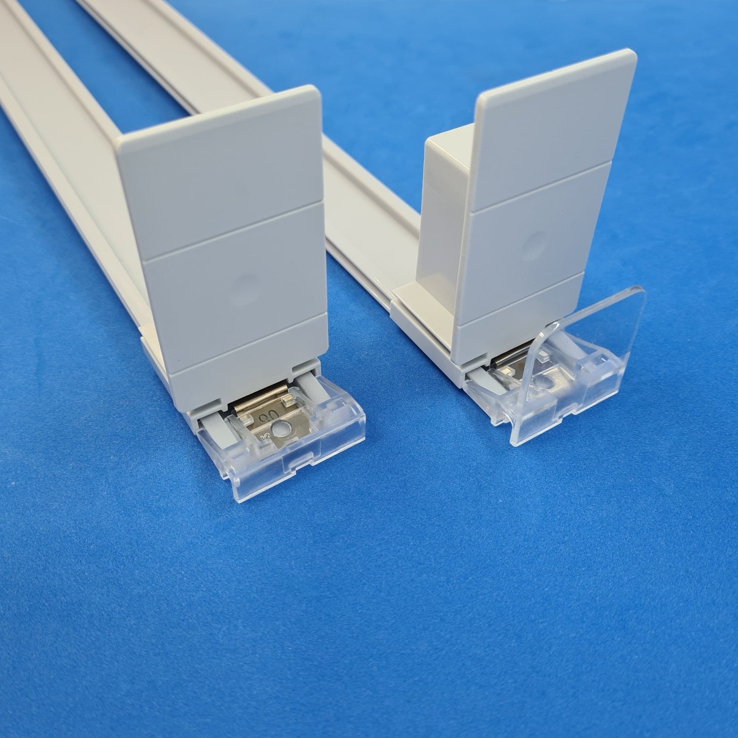 Stock Pusher Shelf Mounted Spring Loaded Pushing System — Hang and Display