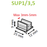 SuperGrip Sign Holder 12mm Adhesive Base 3mm to 5mm Capacity SUP1/3-5 - Hang and Display
