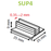 SuperGrip Sign Holder 25mm Adhesive Base 0.35mm to 2mm Capacity SUP4 SUP5-Supergrips-Hang and Display