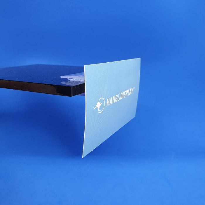 SuperGrip Sign Holder 25mm Adhesive Base 3mm to 6mm Capacity SUP24 - Hang and Display
