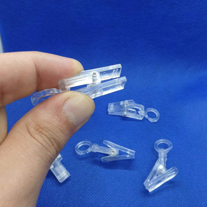 Transparent Hanging Clip for Wire CLI6/10T - Hang and Display