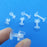 Viking Screw and Wing Nut Transparent Plastic DIS5 - Hang and Display