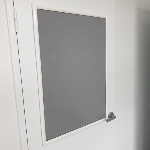 White Snap Lock Aluminium Poster and Sign Frame Mitred Corners-Snap Frames-Hang and Display